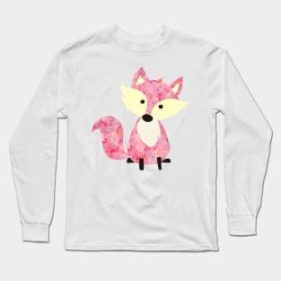 Sakura fox Long Sleeve T-Shirt